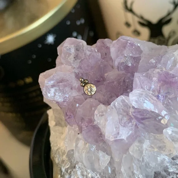 16g LeRoi custom “Haute Couture Bijoux” internally threaded end - Picture 1 of 8